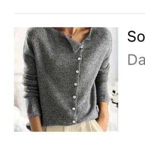 Vera Rosa Asymmetric Cardigan